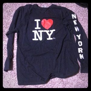 I heart NY long sleeve t-shirt